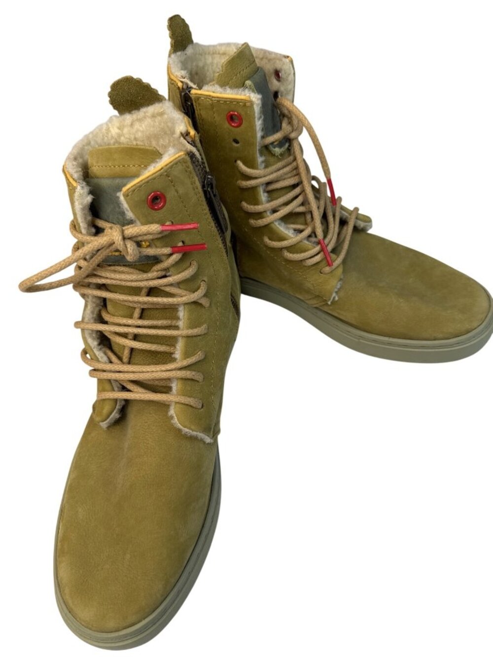 Santorisan Meraki Jockey Shearling-Lined Boots Size 41 US Women 9.5/10